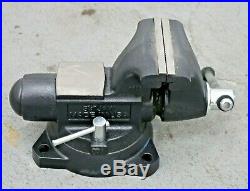 Wilton 1755 Vise with Swivel Base & 5-1/2 Serrated Jaws Vice 63200 Made in USA