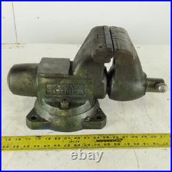 Wilton 1765 Tradesman 6-1/2 Swivel Base Bench Vise 6 Opening