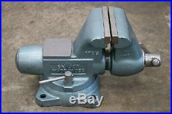 Wilton 1765 Vise with Swivel Base & 6-1/2 Serrated Jaws Vice 63201 Made in USA