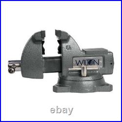 Wilton 21300 744 4 Jaw Heavy Duty Large Mechanics Vise with Swivel Base