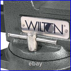 Wilton 21300 744 4 Jaw Heavy Duty Large Mechanics Vise with Swivel Base