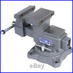 Wilton 28821 Reversible Bench Vise 5-1/2 Jaw Width with 360 Swivel Base