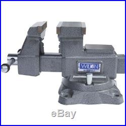 Wilton 28821 Reversible Bench Vise 5-1/2 Jaw Width with 360 Swivel Base