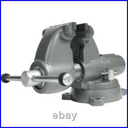 Wilton 28828 6 Combo Pipe/Bench Jaw Round Channel Vise with Swivel Base