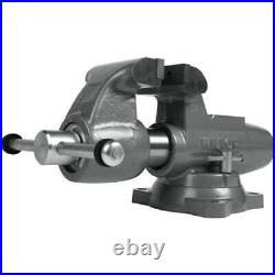 Wilton 28832 500S 5 Machinist Jaw Round Channel Vise with Swivel Base