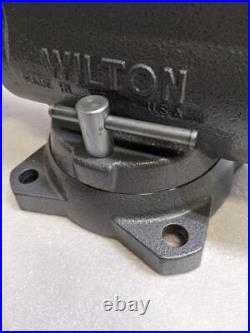 Wilton 28832 Bench Vise 500s 5 Width 8 Opening 4-14 Depth Swivel Base New H1