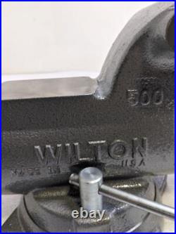 Wilton 28832 Bench Vise 500s 5 Width 8 Opening 4-14 Depth Swivel Base New H1