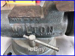 Wilton 350 Machinist 3.5 Bullet Vise With Swivel Base