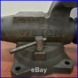 Wilton 400 Bullet Swivel Base Vise Machinist 4 Jaws. USA Bench Vise 101157