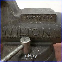 Wilton 400 Bullet Swivel Base Vise Machinist 4 Jaws. USA Bench Vise 101157