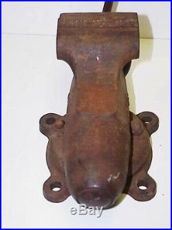 Wilton 4-1/2 Bullet Swivel Base Vise 38 lbs 3.6 oz VTG Antique No Date or Model