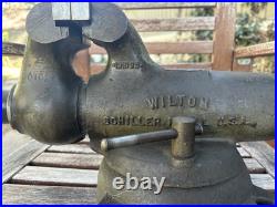 Wilton 4 Bullet Vise withSwivel Base 1971