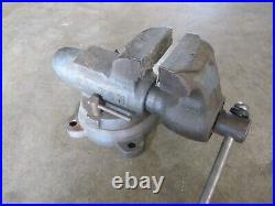 Wilton 4 Machinist Bullet model 400 Bench Vise Swivel Base Vintage Bench Vise