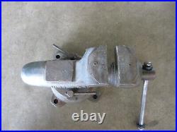 Wilton 4 Machinist Bullet model 400 Bench Vise Swivel Base Vintage Bench Vise