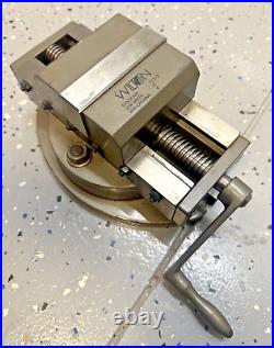 Wilton 4 Super Precision Self Centering Machine Vise Swivel Base Machinist Tool
