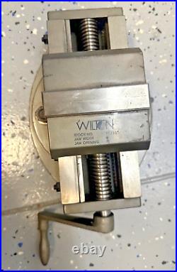 Wilton 4 Super Precision Self Centering Machine Vise Swivel Base Machinist Tool