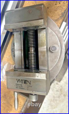 Wilton 4 Super Precision Self Centering Machine Vise Swivel Base Machinist Tool