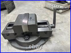 Wilton 4 Super Precision Self Centering Machine Vise Swivel Base Machinist Tool