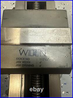 Wilton 4 Super Precision Self Centering Machine Vise Swivel Base Machinist Tool