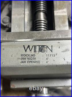 Wilton 4 Super Precision Self Centering Machine Vise Swivel Base Machinist Tool