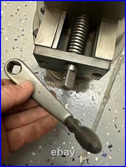 Wilton 4 Super Precision Self Centering Machine Vise Swivel Base Machinist Tool
