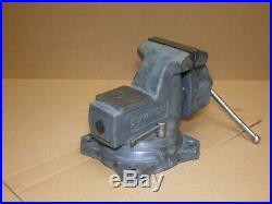 Wilton 5A Mechanics Vise Bench Vise 5 Swivel Base with Pipe Jaws