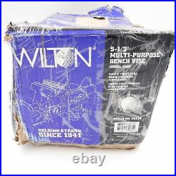 Wilton 5-1/2 Jaw Width Anvil Multi Purpose Swivel Base Work Bench Vise 28824