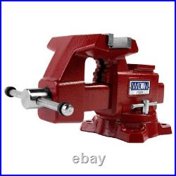 Wilton 5.5 Inch Heavy Duty Bench Vise with 360 Degree Swivel and Pipe Jaws