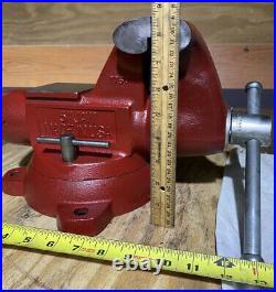 Wilton 5 Bullet Bench Vise With Swivel Base & Pipe Jaw Made In USA
