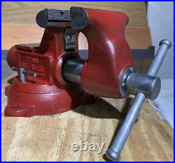 Wilton 5 Bullet Bench Vise With Swivel Base & Pipe Jaw Made In USA