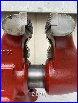 Wilton 5 Bullet Bench Vise With Swivel Base & Pipe Jaw Made In USA