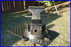 Wilton 5'' Jaw Bench Vise, Heavy Duty, With Swivel Base & Pipe Grips, 40 Lb Vice