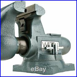 Wilton 63201 6.5 Inch Jaw Tradesman Steel Swivel Base Anvil Work Bench Vise