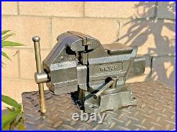 Wilton 643 1/2 Bench Vise 3 1/2''jaws, With Swivel Base & Pipe Grip Made In USA