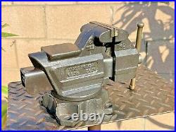 Wilton 643 1/2 Bench Vise 3 1/2''jaws, With Swivel Base & Pipe Grip Made In USA