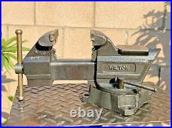 Wilton 643 1/2 Bench Vise 3 1/2''jaws, With Swivel Base & Pipe Grip Made In USA