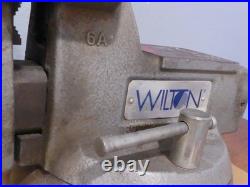 Wilton 6 Jaws Model 6A Heavy Duty Bench Vise with Swivel Base 63 lbs