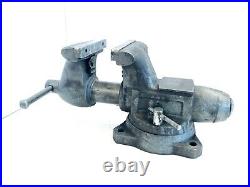 Wilton 6 Tradesman BENCH VISE #1760 with SWIVEL BASE Bullet Vise, Pipe Jaws USA