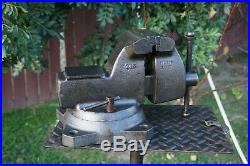 Wilton 745 Mechanic's Vise, 5'' Jaw, With Swivel Base & Pipe Grips, 48 Lb Vice
