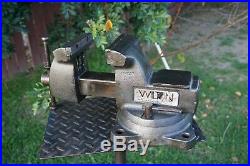 Wilton 745 Mechanic's Vise, 5'' Jaw, With Swivel Base & Pipe Grips, 48 Lb Vice