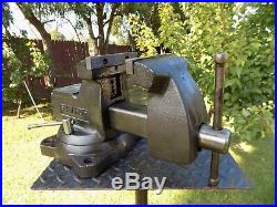 Wilton 745 Mechanics Bench Vise, Swivel Base, 5'' Jaw X 5'' Opening, 48 Lbs Vice