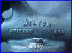Wilton 820 2 Baby Bullet Machinist's Vise + Powrarm Junior Base Power Arm FINE