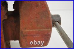 Wilton 845 5 Bench Vise 110850 with Steel Jaws Base Swivel Pivot REPLACED HANDLE