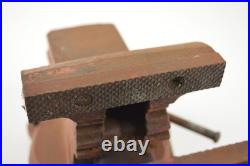 Wilton 845 5 Bench Vise 110850 with Steel Jaws Base Swivel Pivot REPLACED HANDLE