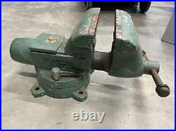 Wilton 8 Tradesman 1780 Vise with swivel base and pipe jaws bullet vice