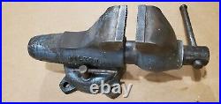 Wilton 9300 Bullet Vise 3Jaw Swivel Base USA Great Vintage Condition