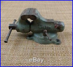 Wilton Baby Bullet 820 Chicago Vise Bench Vice 2 Jaw Swivel Base 1960