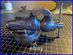 Wilton Baby Bullet Vise Swivel-Base 2 inch Jaws 1940s Era