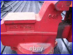 Wilton Bench Vise, Model 645, Swivel Base, 5 Jaws, USA