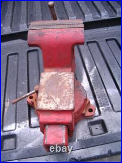Wilton Bench Vise, Model 645, Swivel Base, 5 Jaws, USA